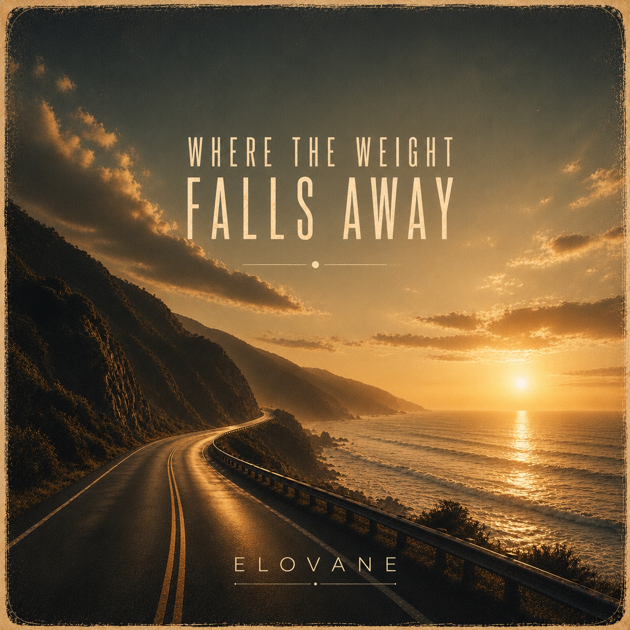 Where the Weight Falls Away by ELOVANE single cover
